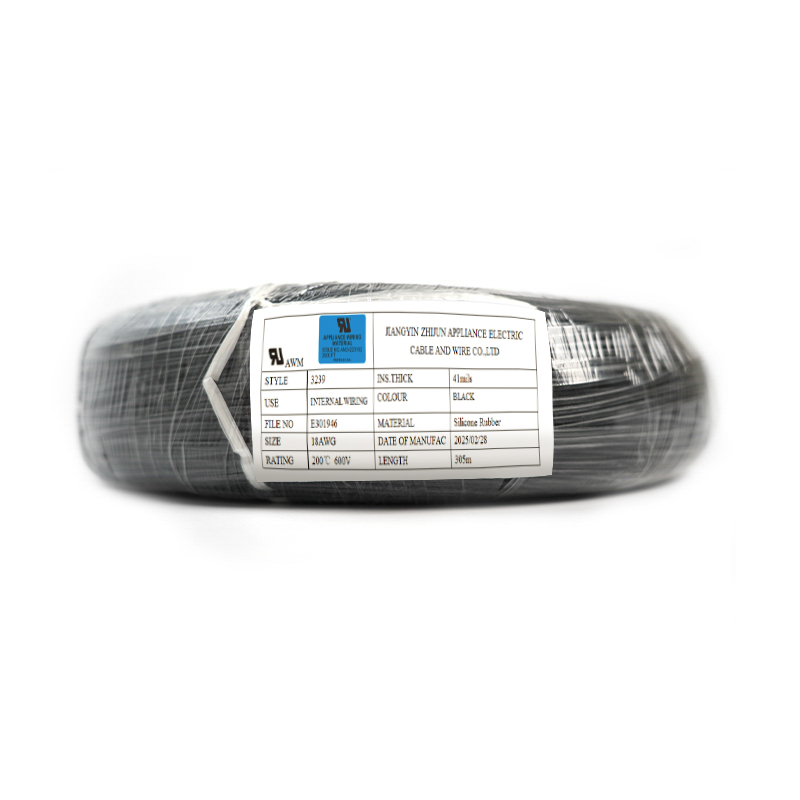 Fio de silicone de alta tensão UL3239 padrão americano e cabo 10kv16/18/20awg Fio de silicone de alta tensão UL3239 padrão americano e cabo 10kv16/18/20awg