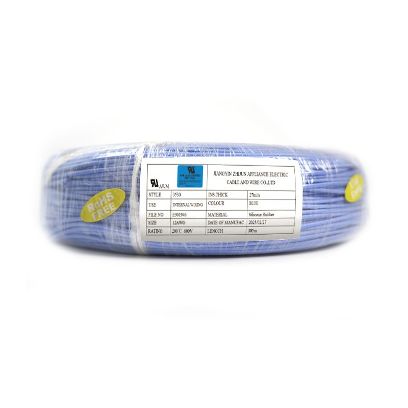 Linha de instalação macia de silicone resistente a altas temperaturas UL3530 Linha de instalação macia de silicone resistente a altas temperaturas UL3530