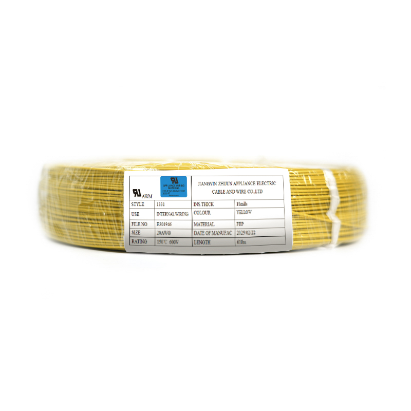 UL1330/1331 Fio Fluoroplástico Certificado Ul 200°C resistente de alta temperatura UL1330/1331 Fio Fluoroplástico Certificado Ul 200°C resistente de alta temperatura